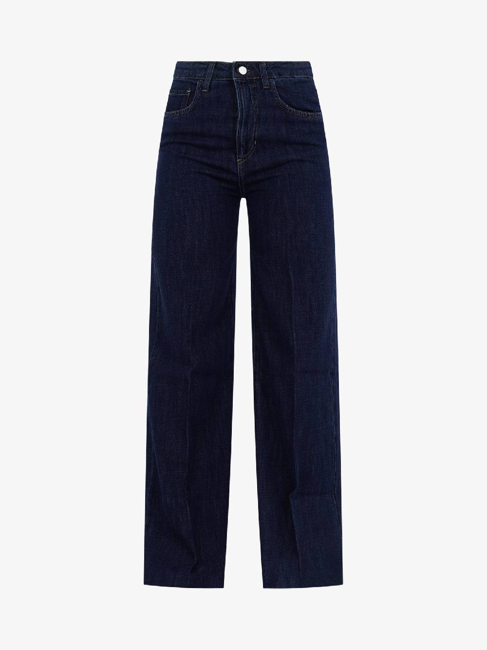 MERCI Jeans Flared Sharon 24 Donna In Cotone Blu Denim