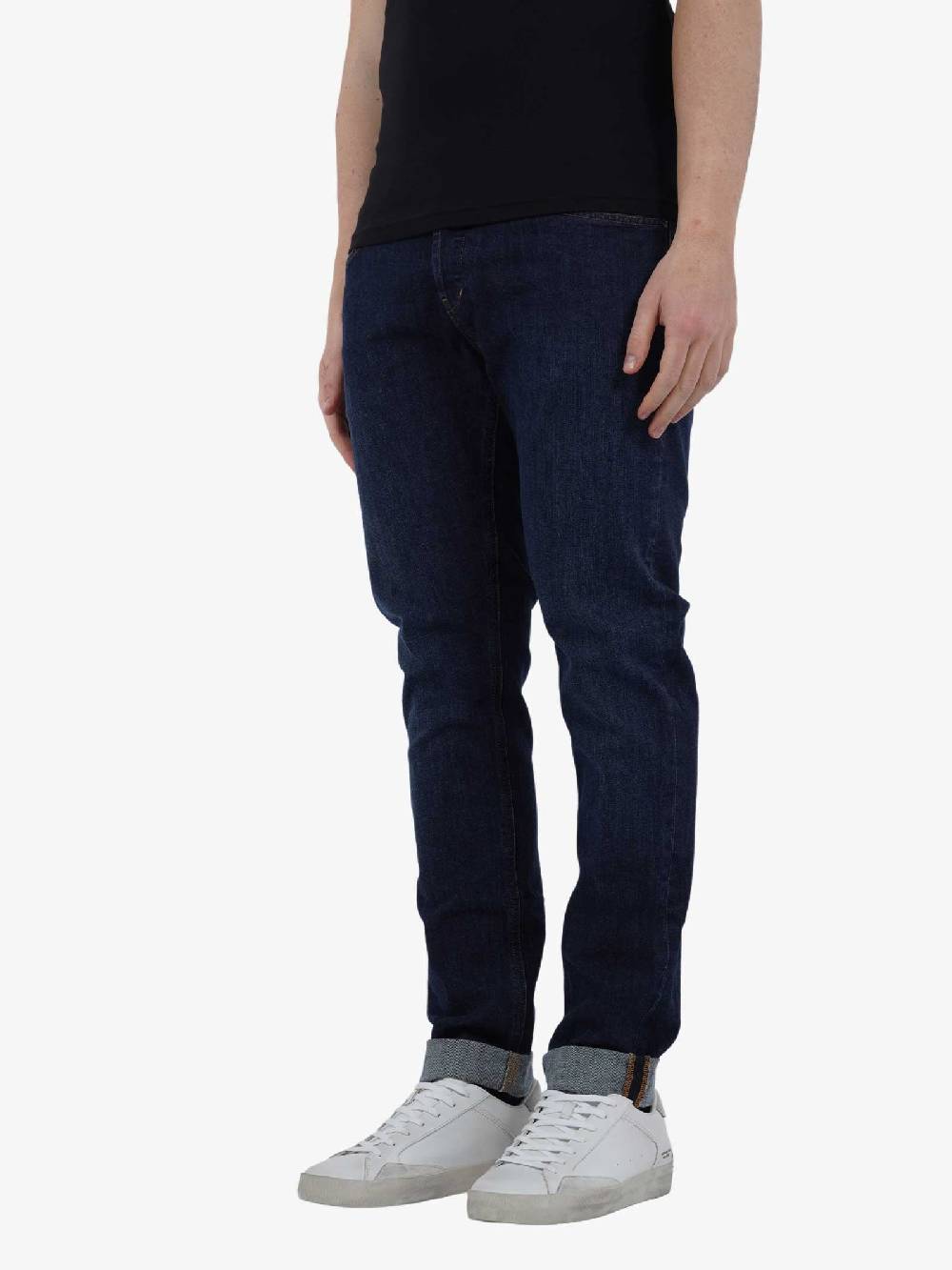 DONDUP Jeans George UP232 DS0257U FG1 DU Uomo Cotone Blu