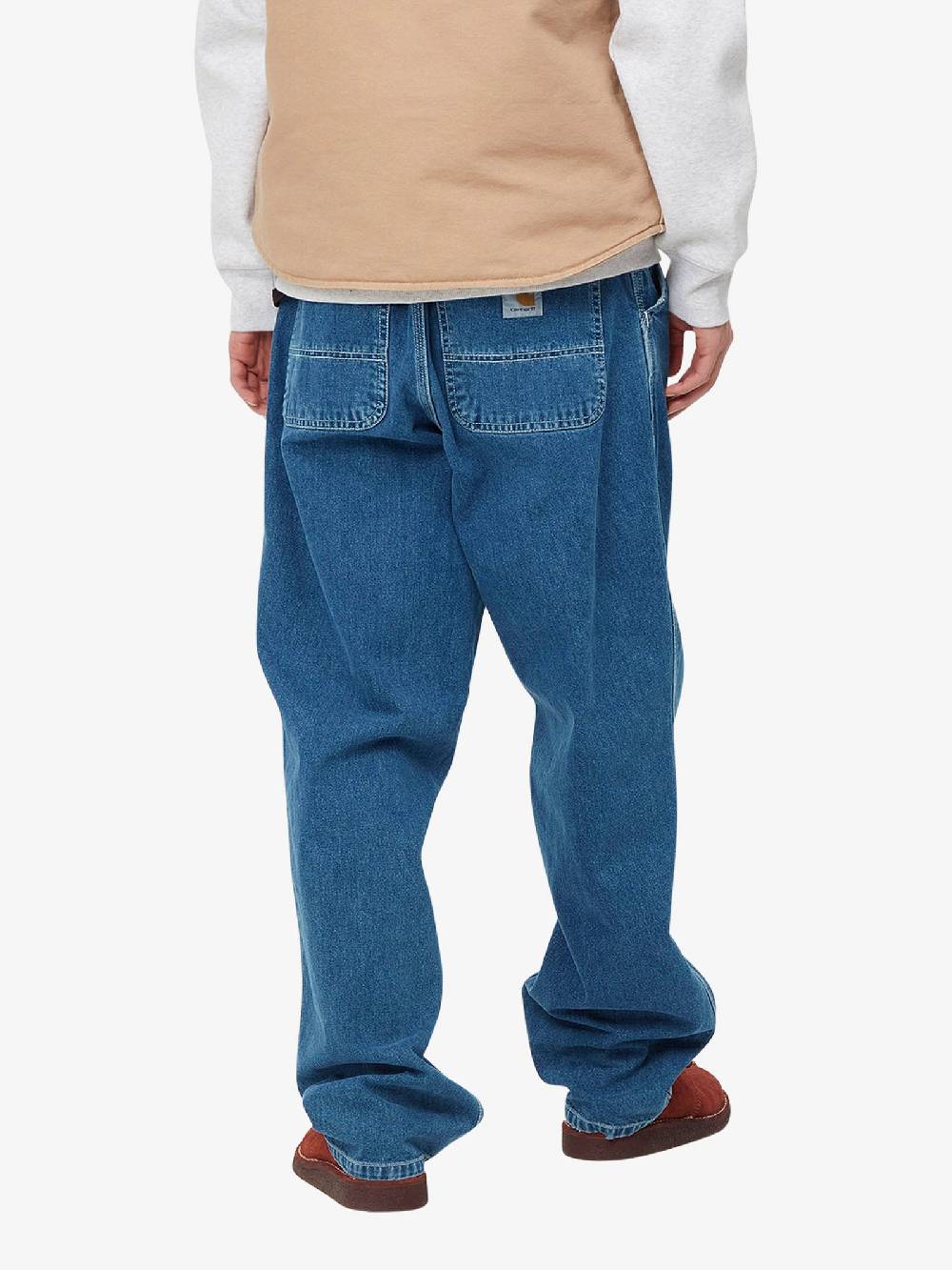 CARHARTT WIP Jeans Simple I022947_01_06 Uomo In Cotone Blu
