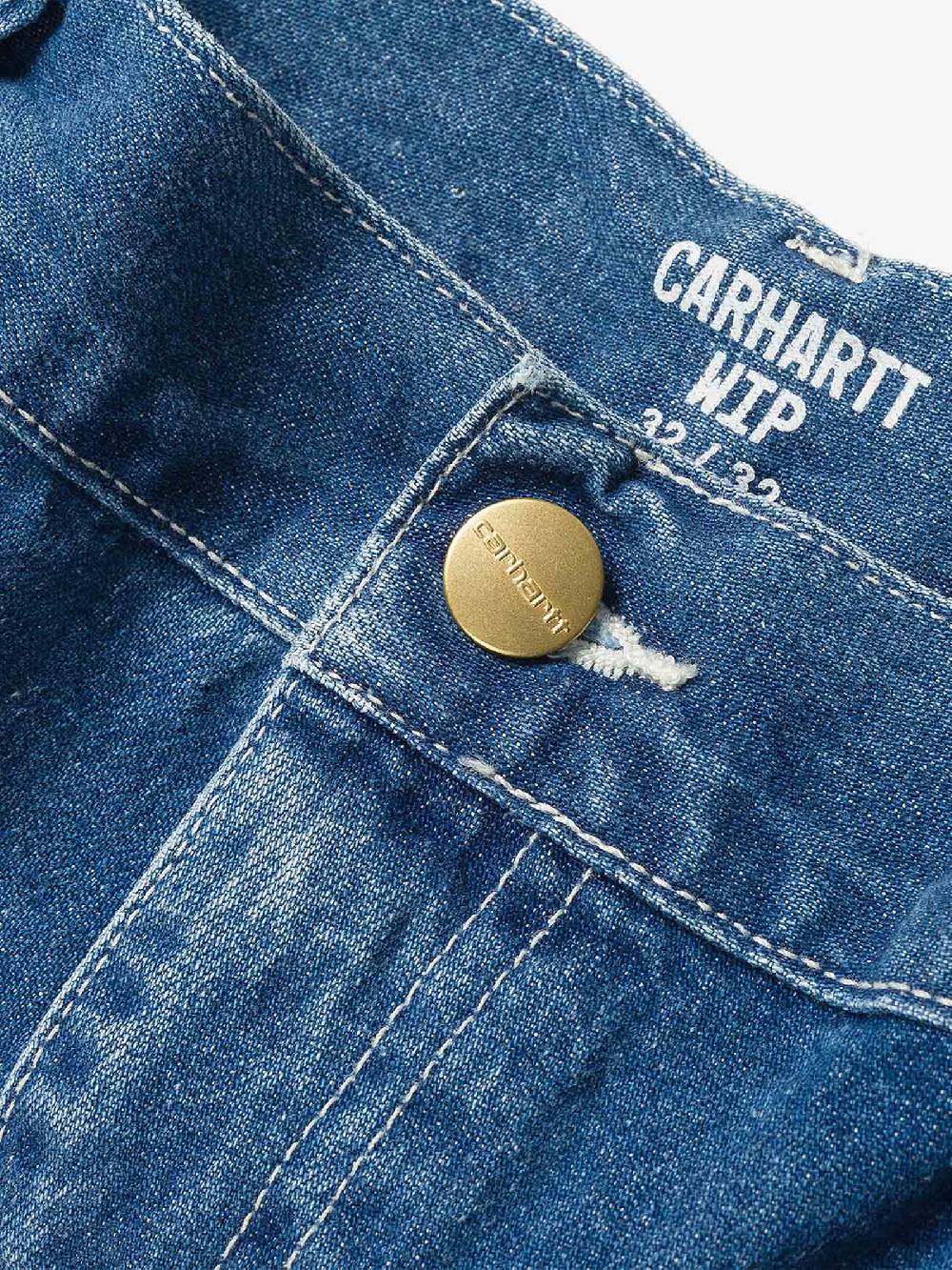 CARHARTT WIP Jeans Simple I022947_01_06 Uomo In Cotone Blu
