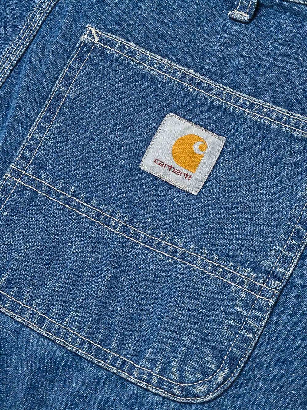 CARHARTT WIP Jeans Simple I022947_01_06 Uomo In Cotone Blu