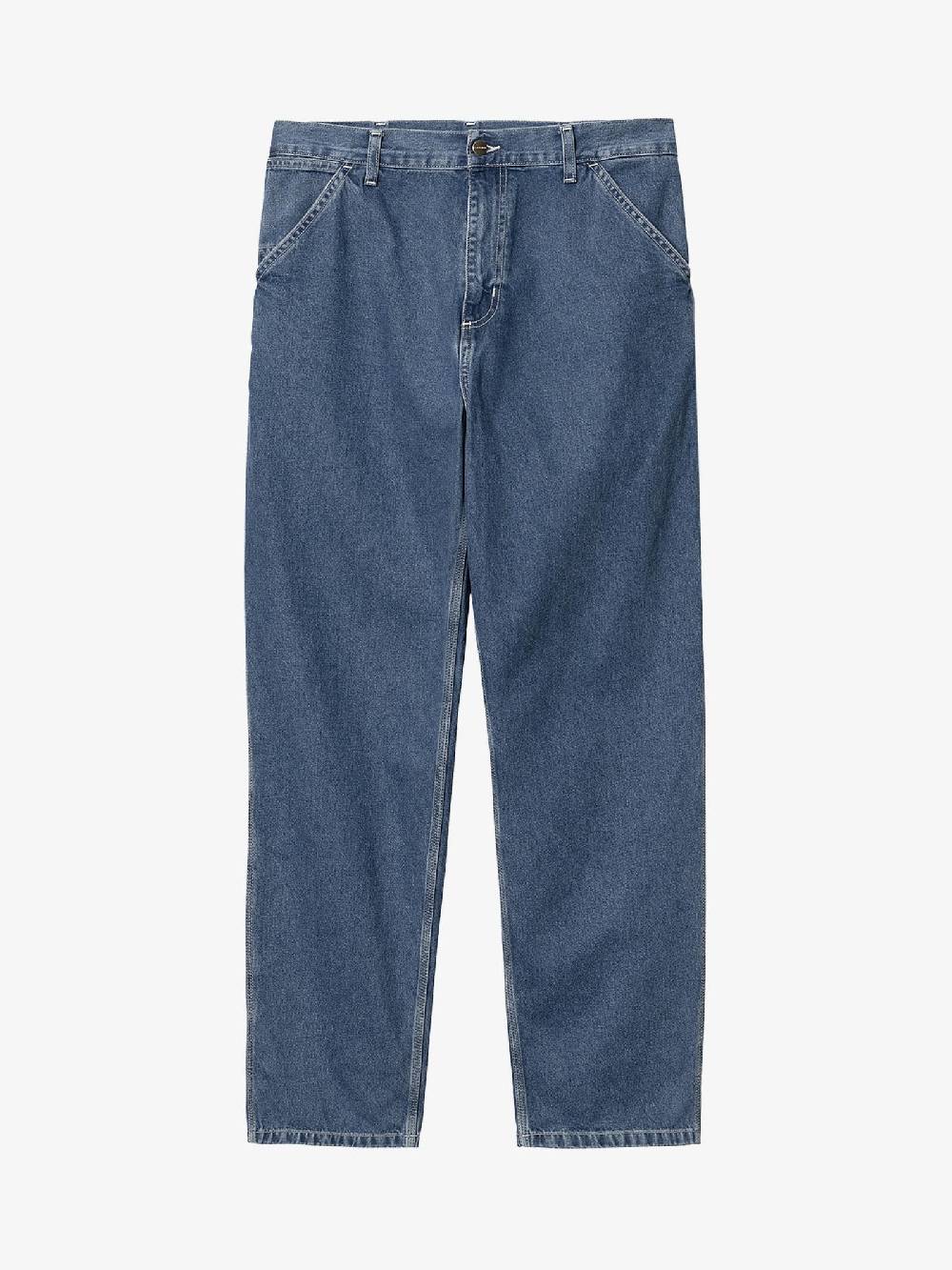 CARHARTT WIP Jeans Simple I022947_01_06 uomo in cotone blu
