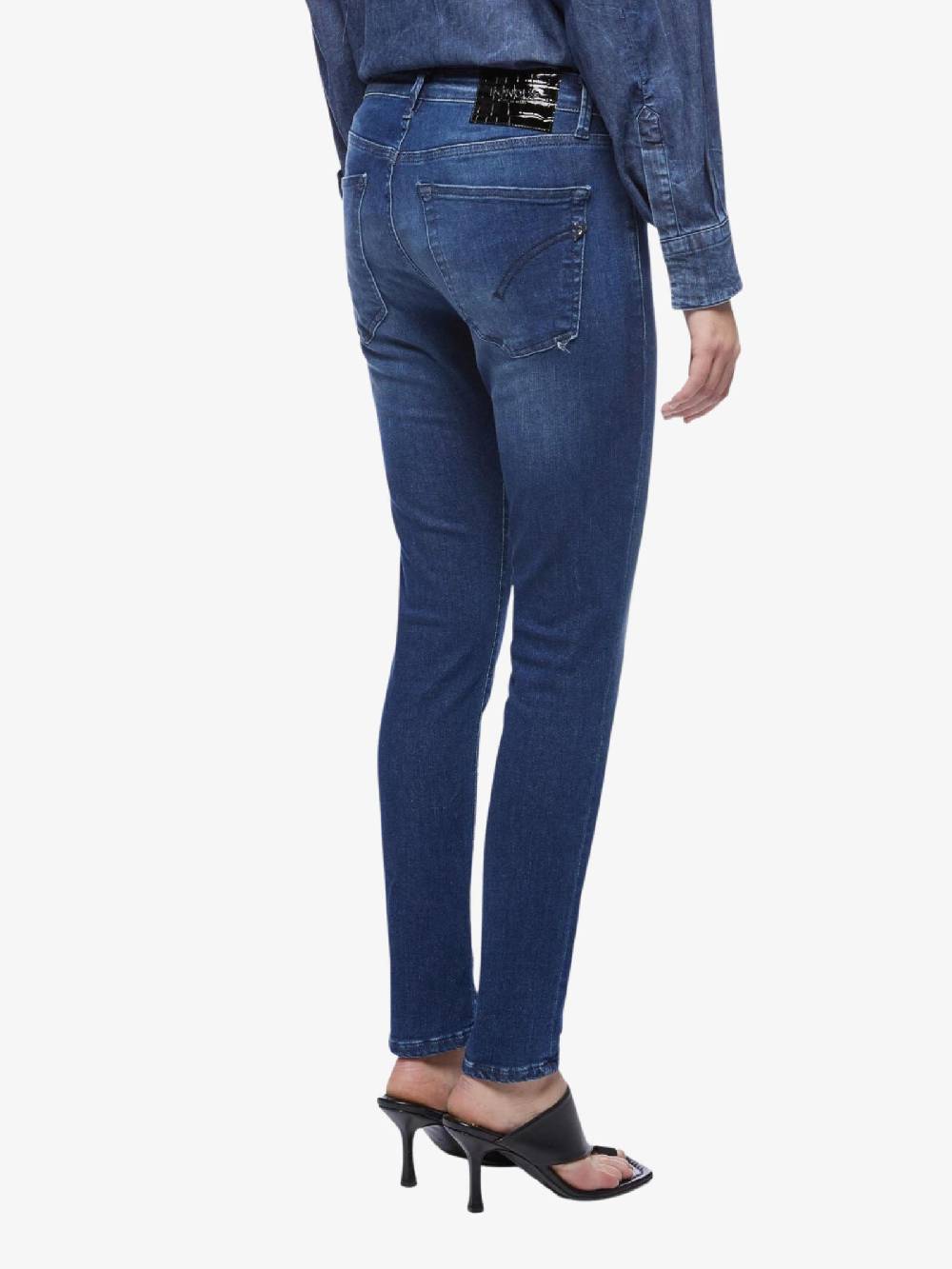 DONDUP Jeans Super Skinny Iris Realizzati In Denim Stretch
