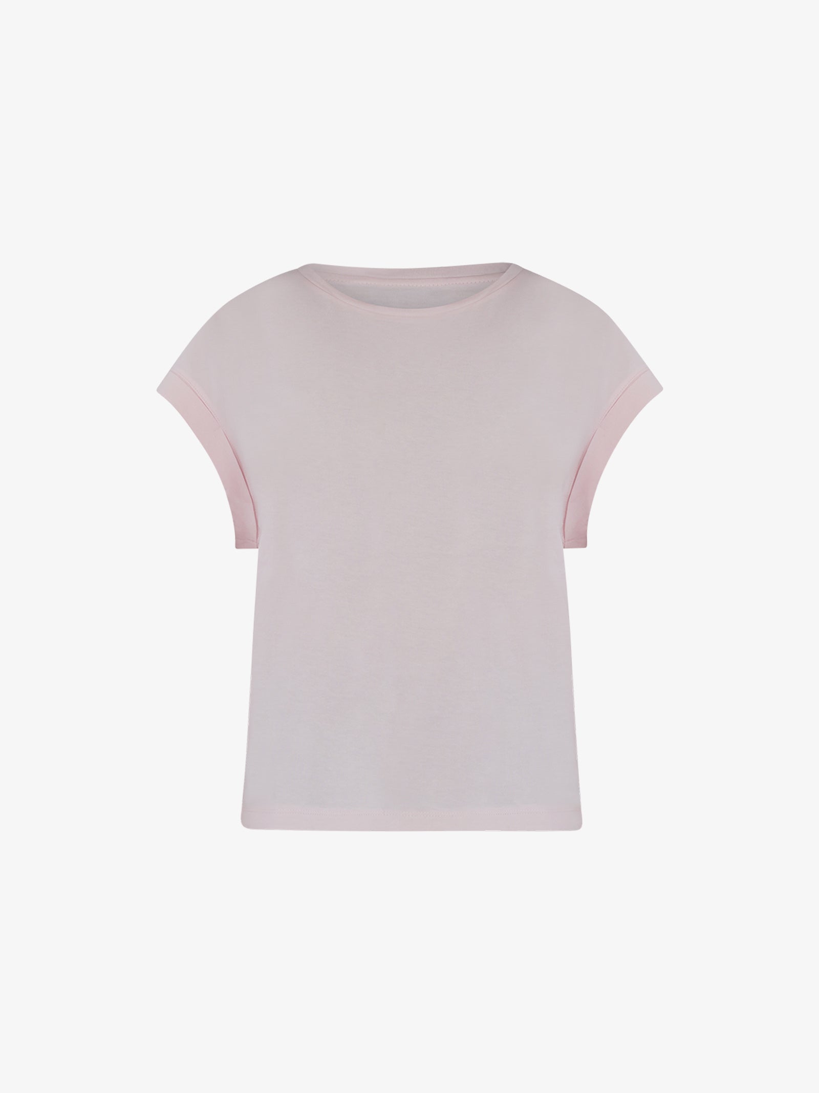 JIJIL T-shirt girocollo TS266 donna in cotone rosa