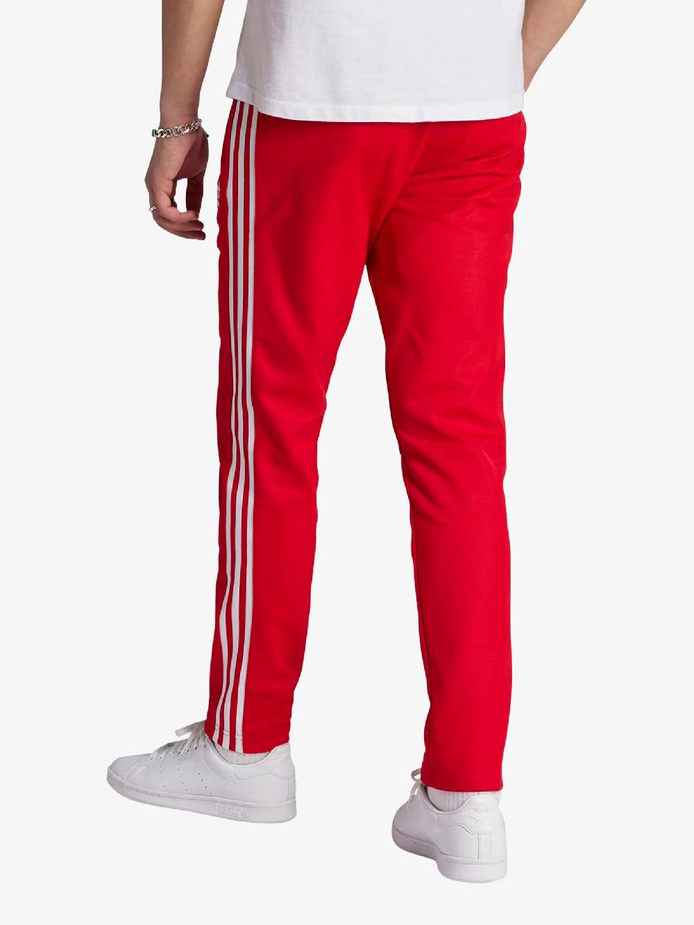 ADIDAS Joggers Adicolor Classic Beckenbauer Uomo In Cotone Rosso