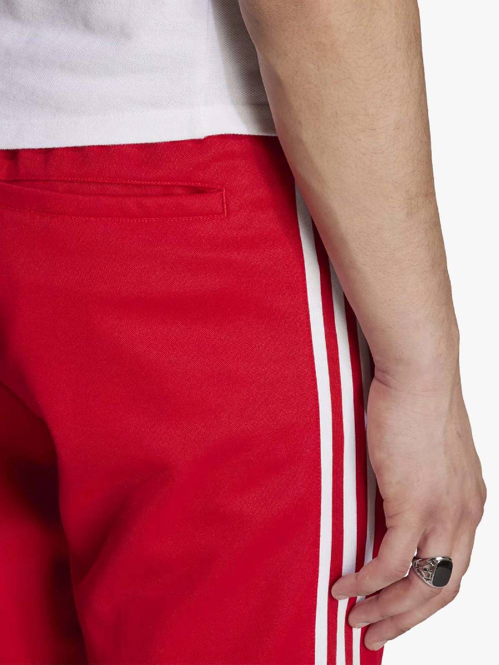 ADIDAS Joggers Adicolor Classic Beckenbauer Uomo In Cotone Rosso