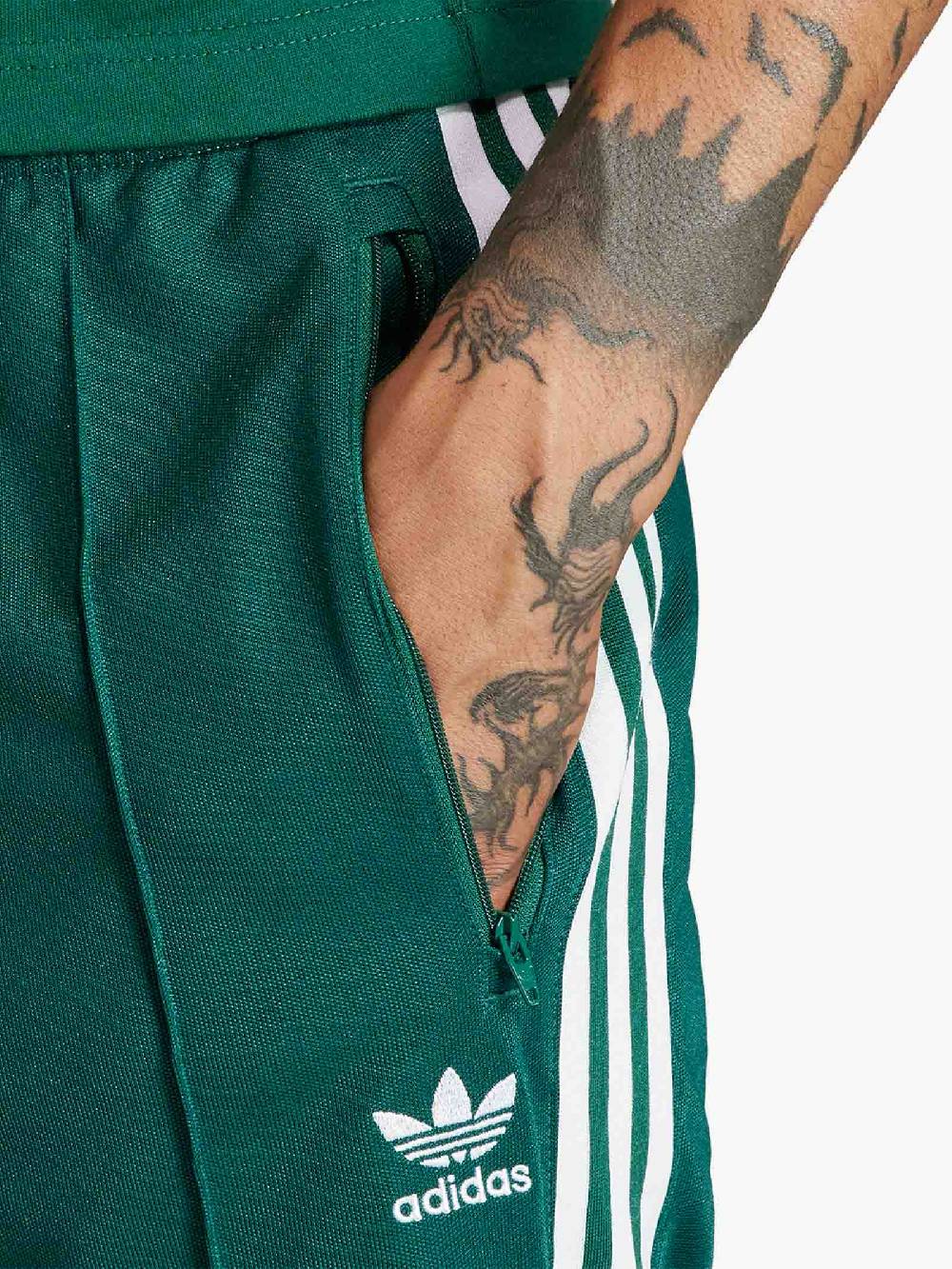 ADIDAS Joggers Adicolor Classics Beckenbauer IP0419 Uomo Cotone Verde