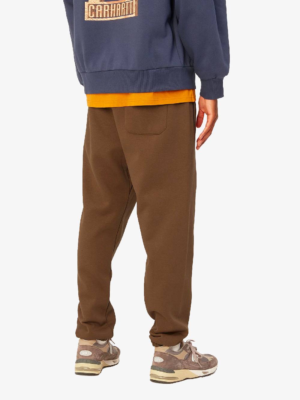 CARHARTT WIP Joggers I028284_1R0_XX Chase Uomo In Cotone Marrone