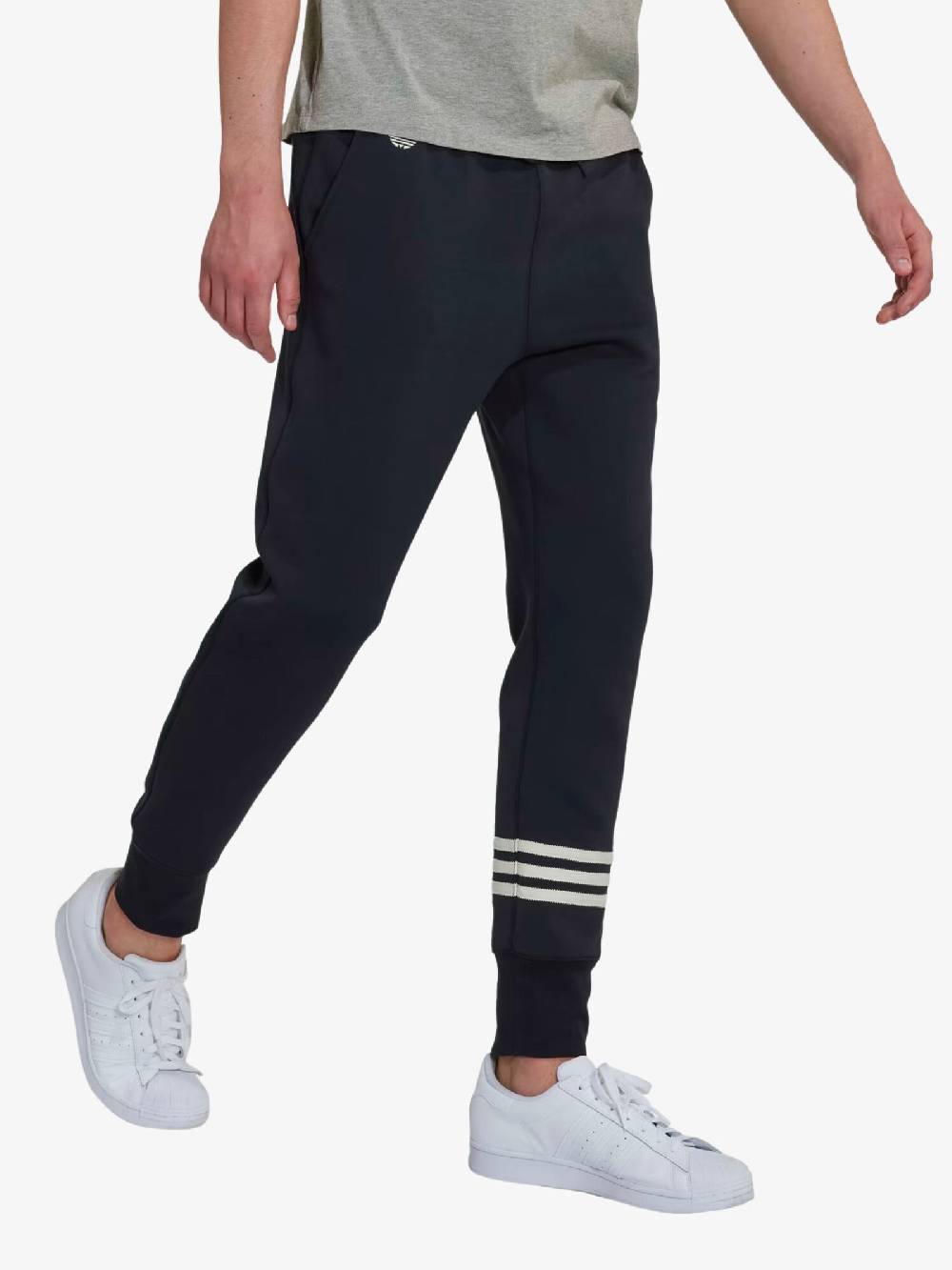 ADIDAS Joggers New C Adicolor Neuclassics HM1861 Uomo Cotone Nero