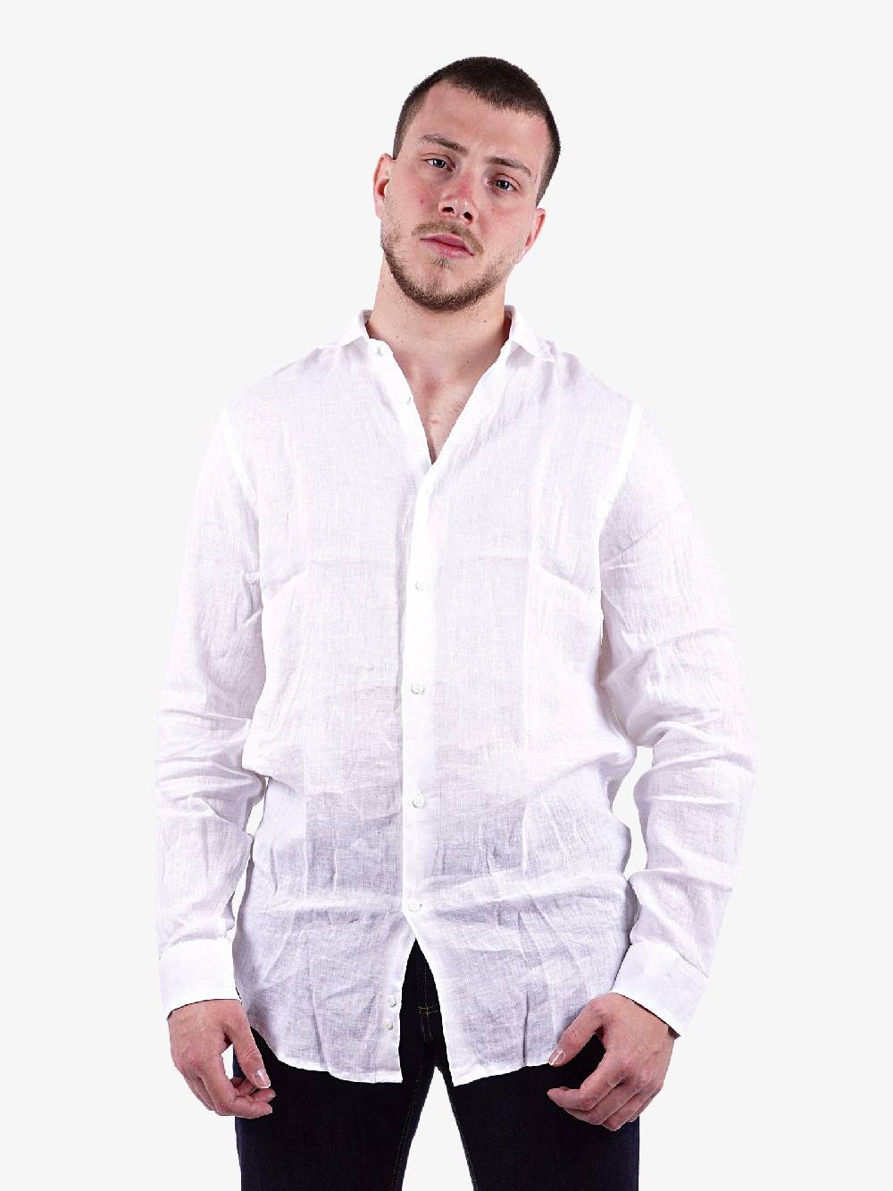 JOHN RICHMOND Camicia Uomo Bianca