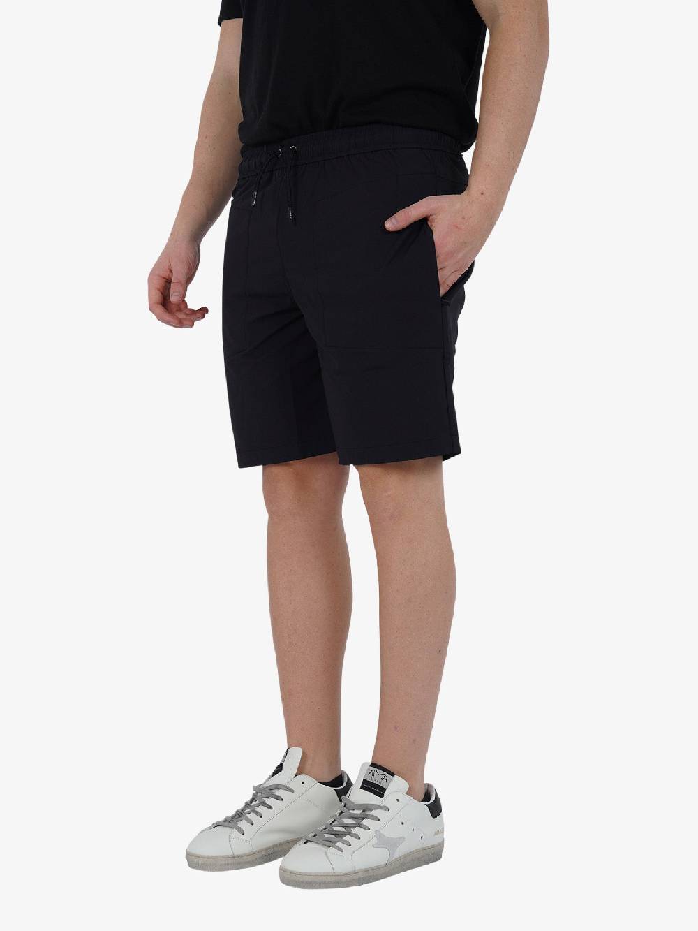 K-WAY Bermuda NESTY TRAVEL K7124QW Uomo Nero