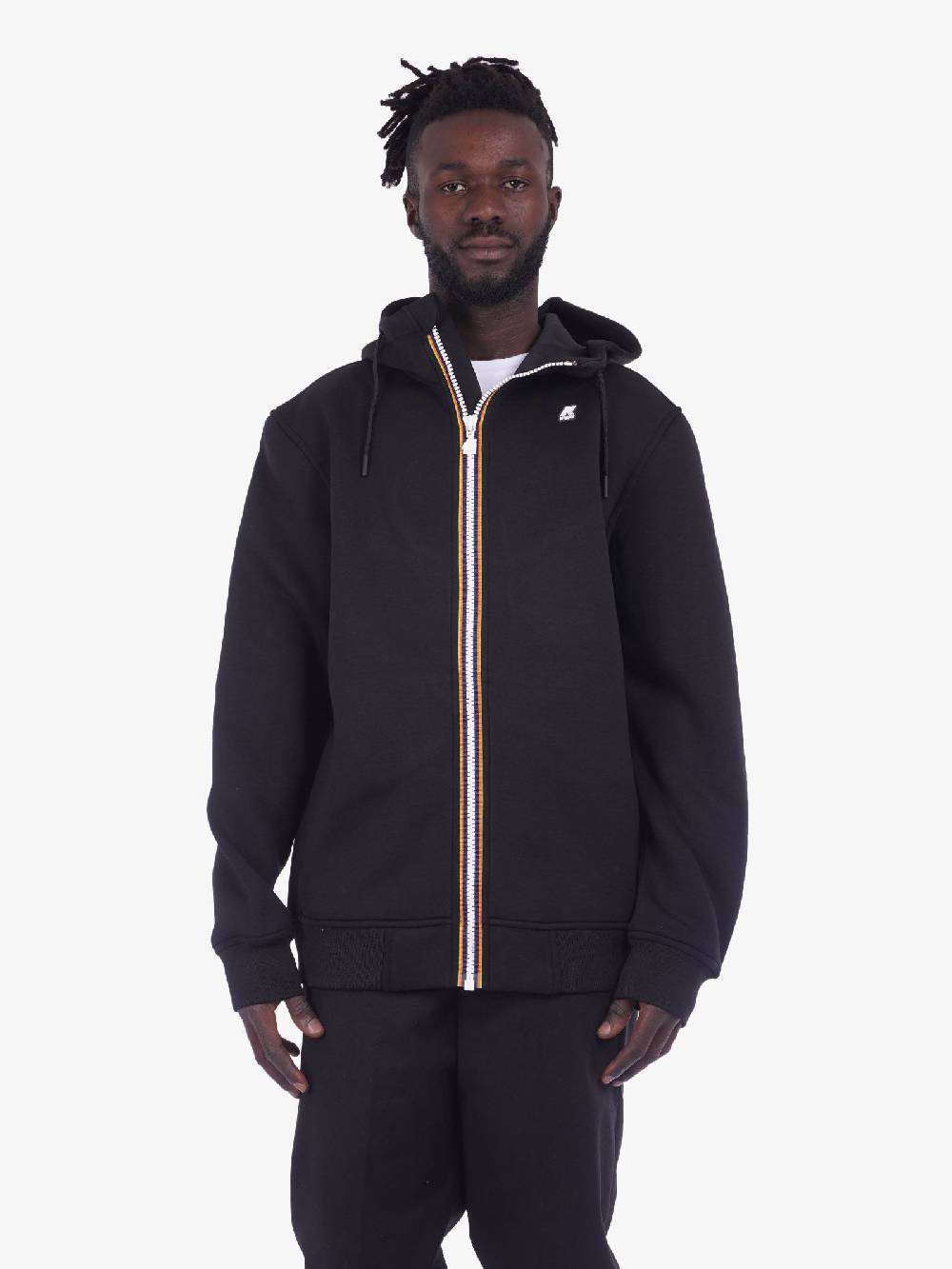 K-WAY Felpa Rainer Spacer Uomo Nera