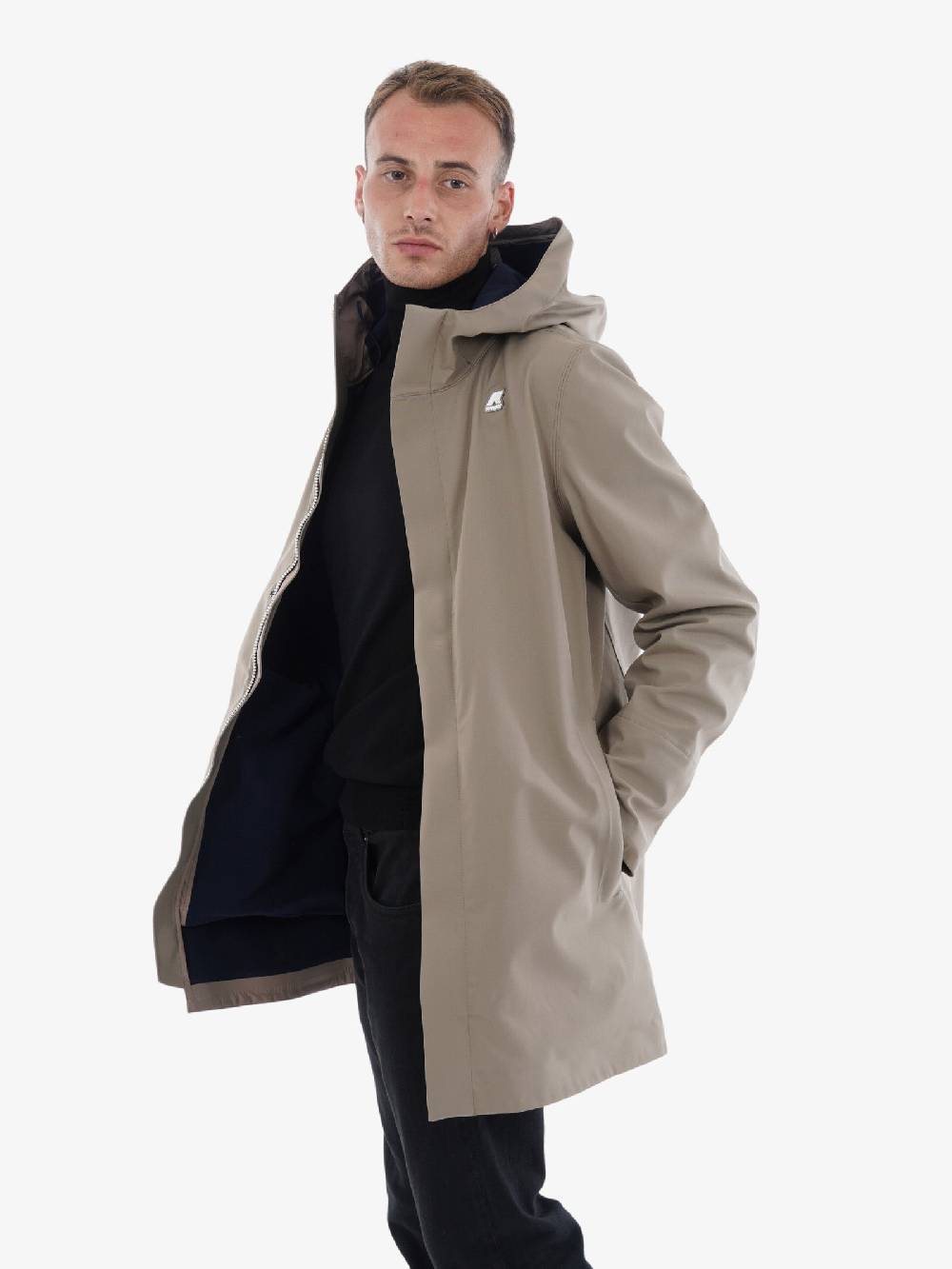 K-WAY Giubbotto Marlyn Bonded V K6123E Uomo Beige