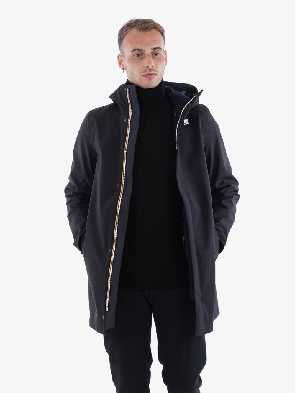 K-WAY Giubbotto Marlyn Bonded V K6123E Uomo Nero