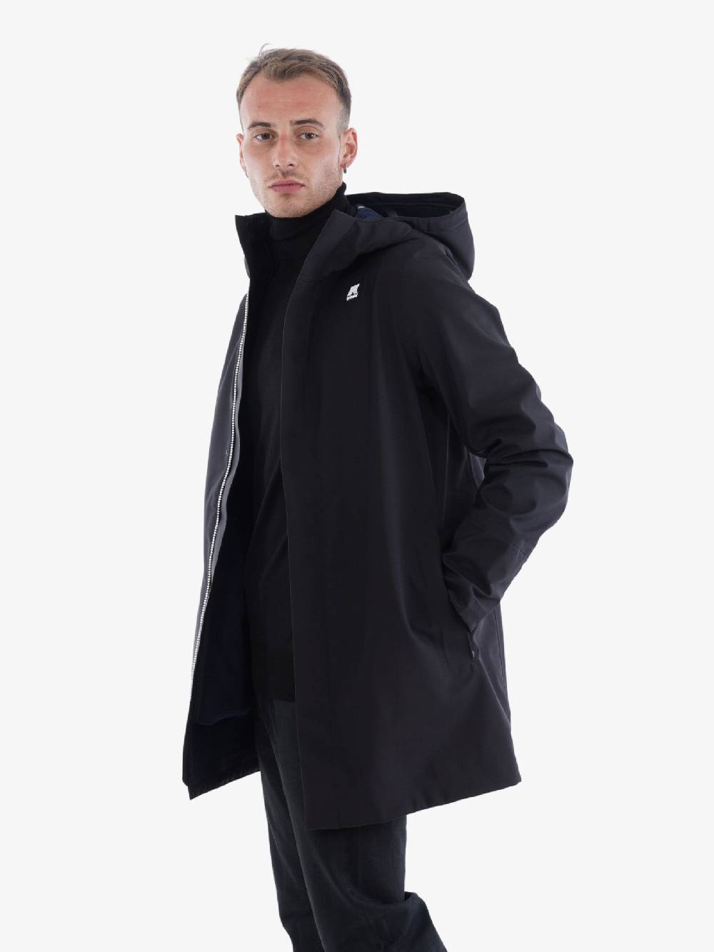 K-WAY Giubbotto Marlyn Bonded V K6123E Uomo Nero