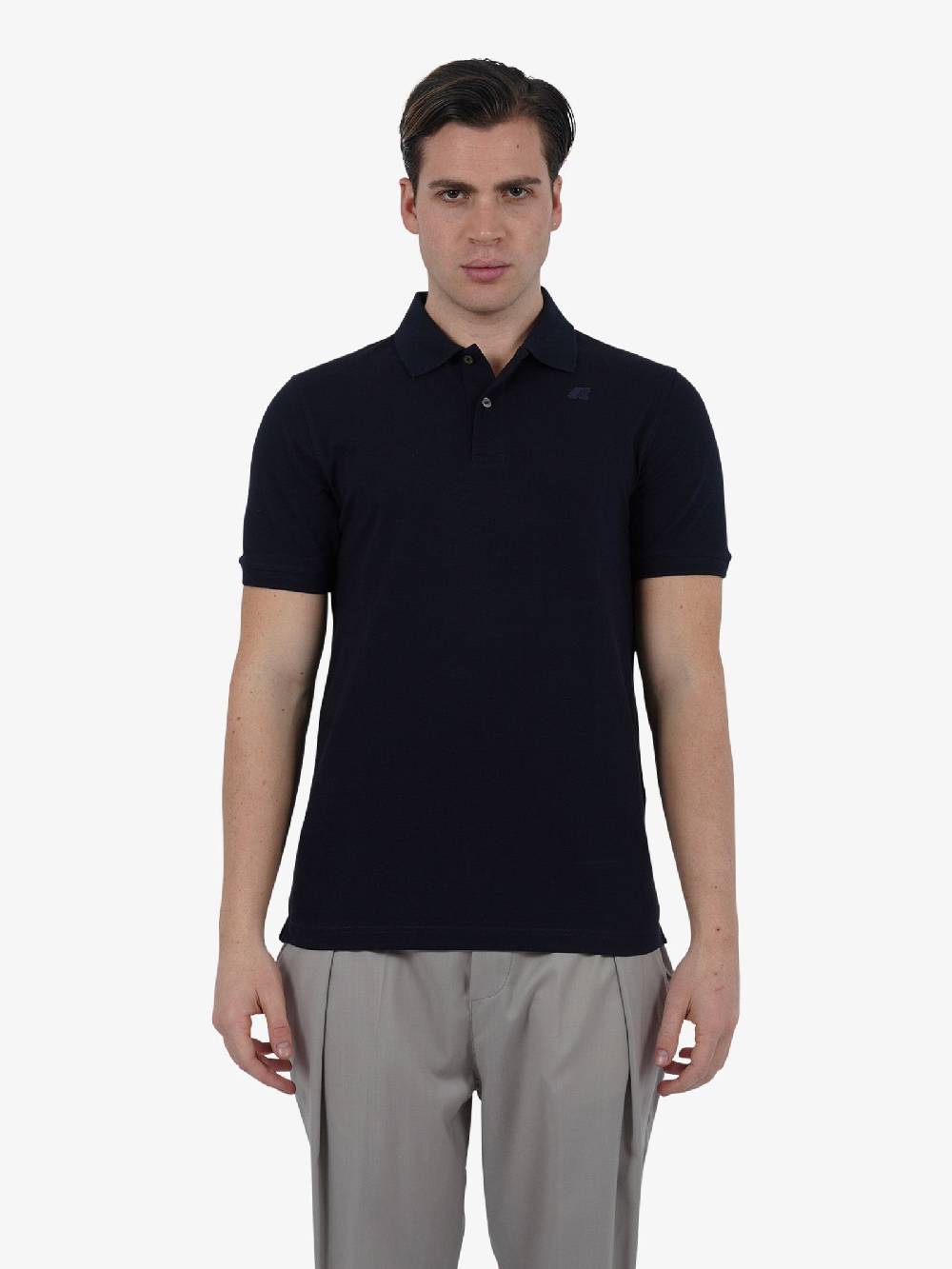 K-WAY Polo AMEDEE K5127BW Uomo Cotone Blu