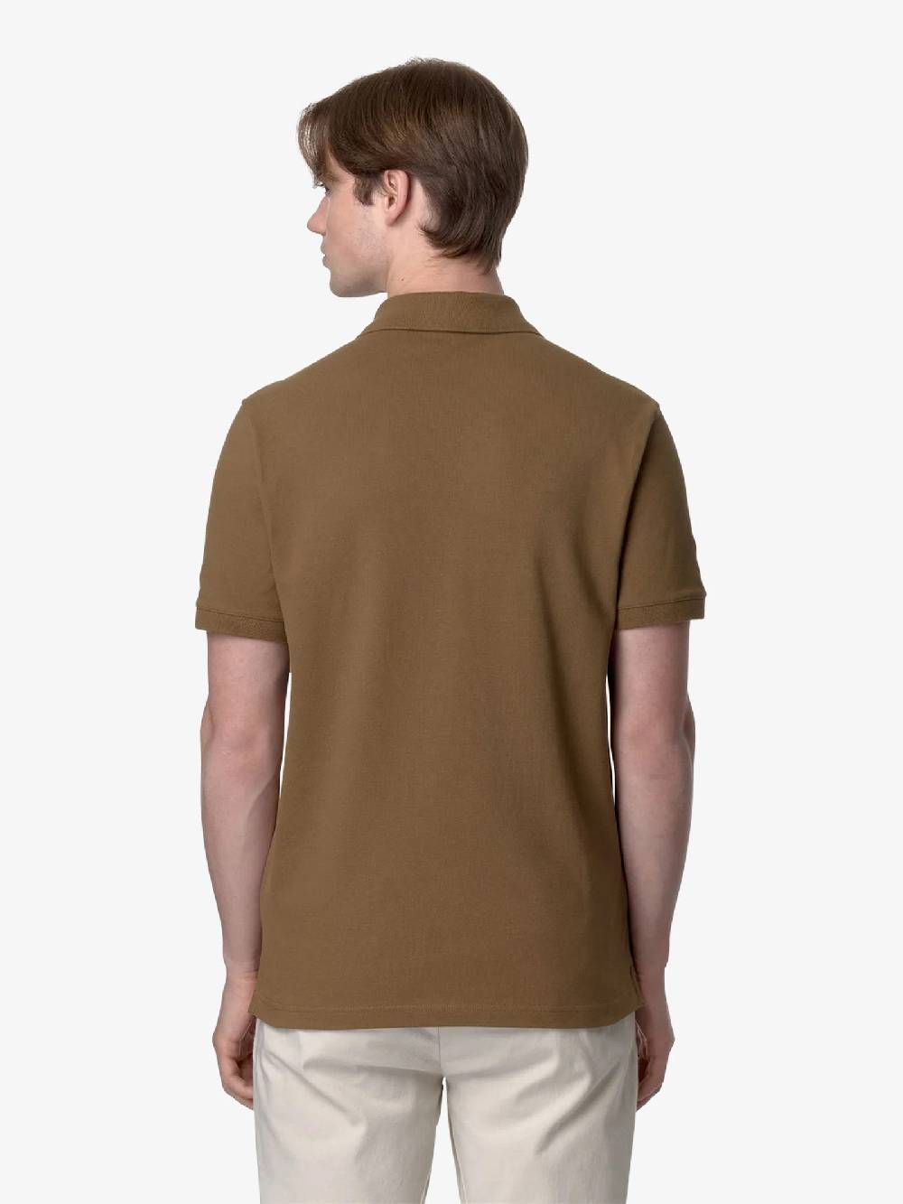 K-WAY Polo Amedee K5127BW Uomo Cotone Marrone