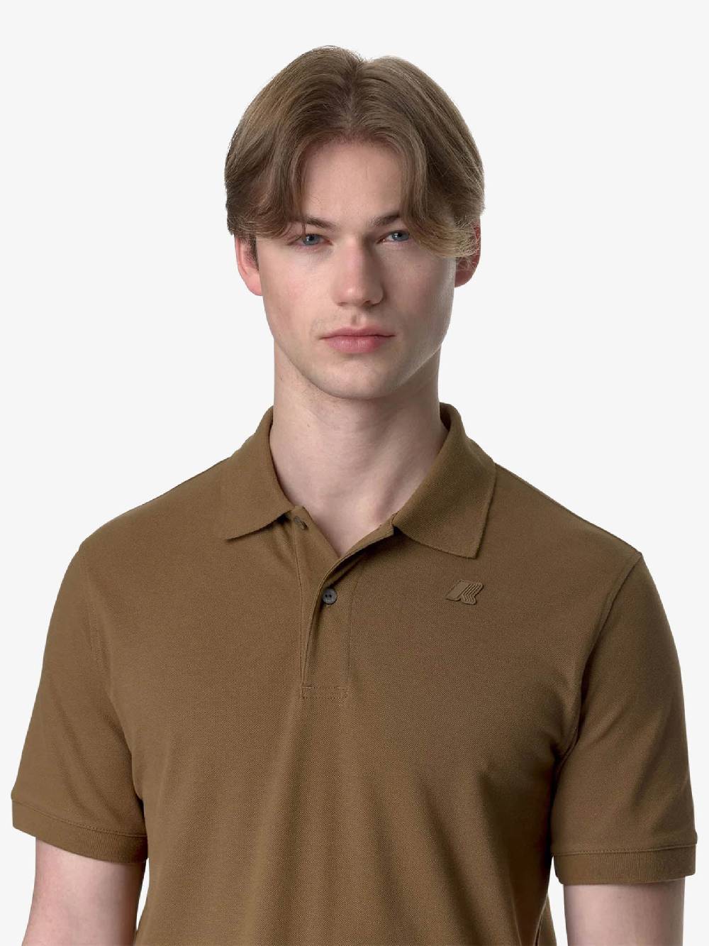 K-WAY Polo Amedee K5127BW Uomo Cotone Marrone