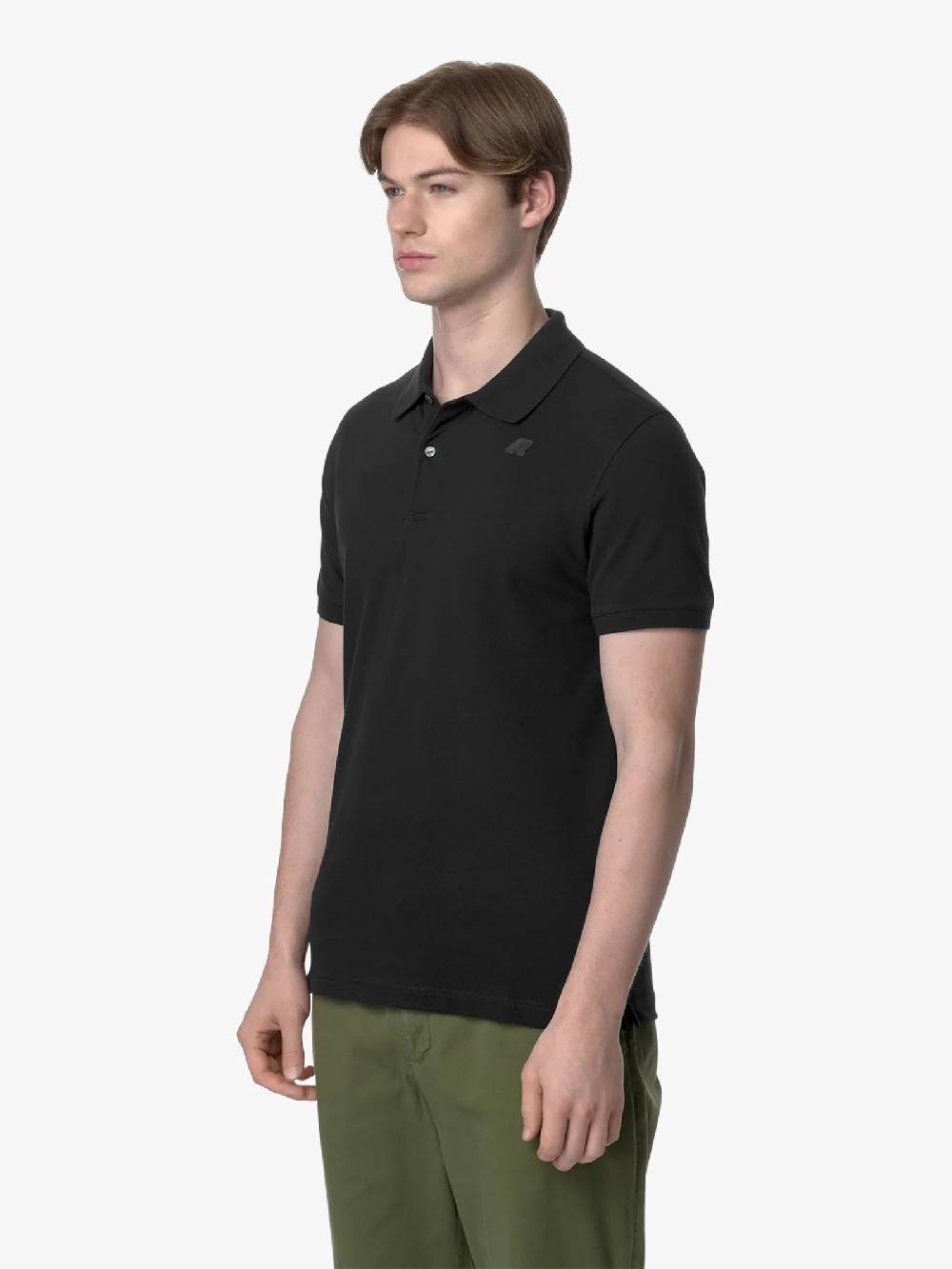 K-WAY Polo Amedee K5127BW Uomo Cotone Nero