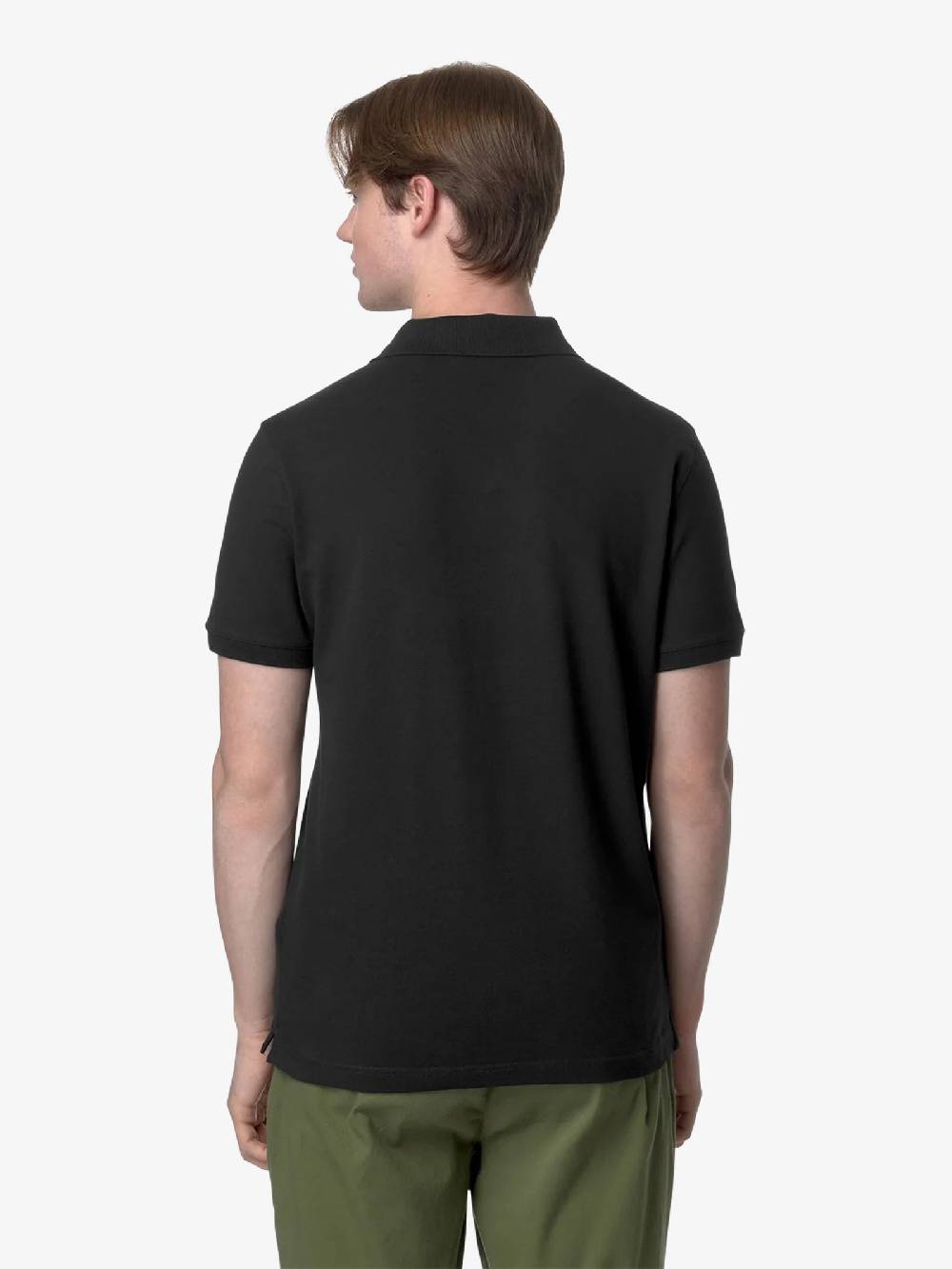 K-WAY Polo Amedee K5127BW Uomo Cotone Nero