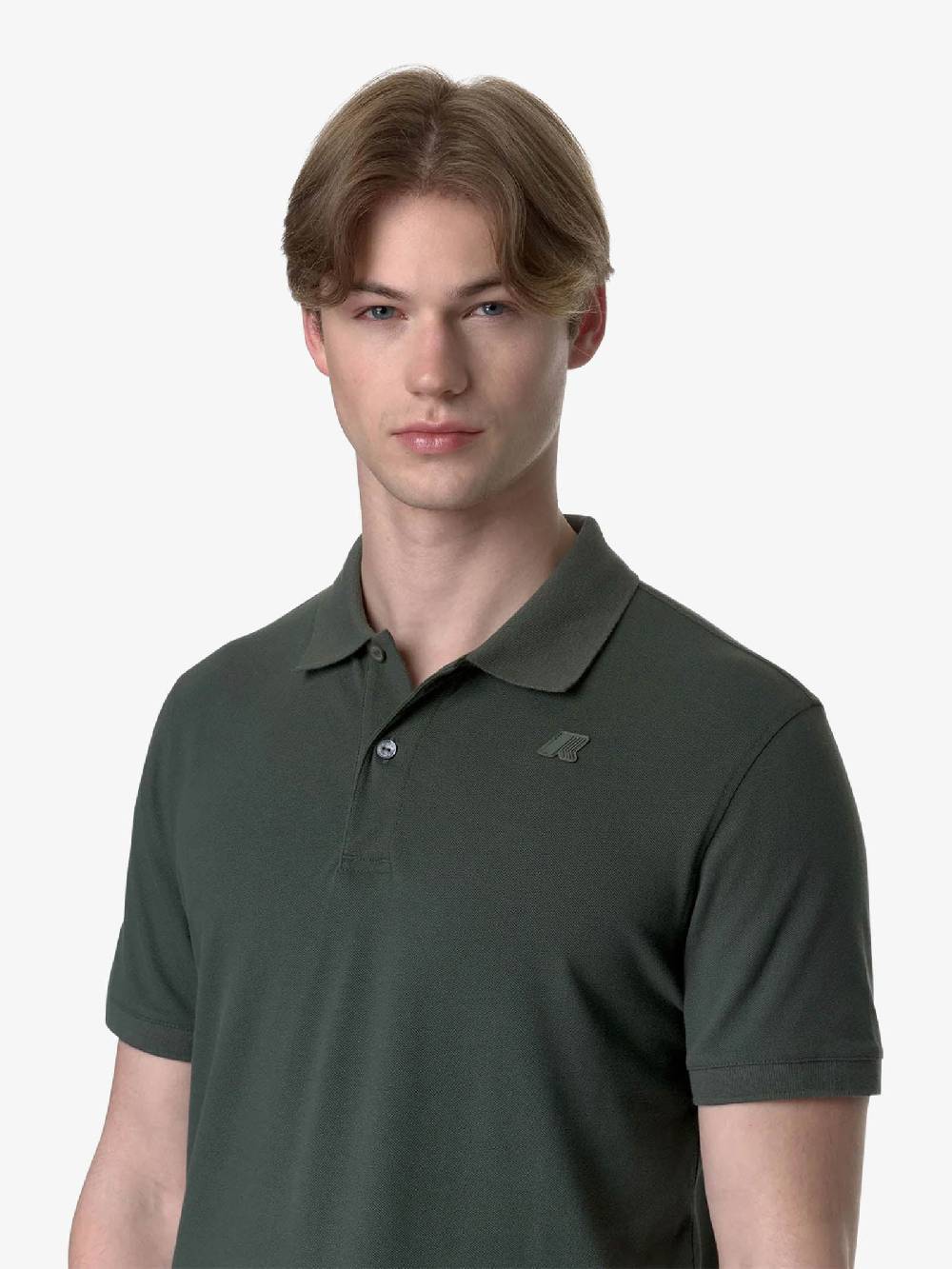 K-WAY Polo Amedee K5127BW Uomo Cotone Verde