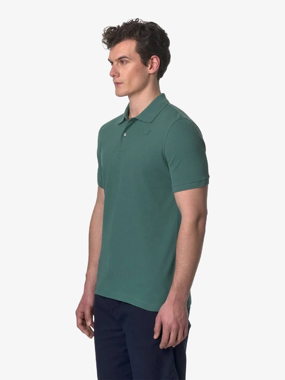 K-WAY Polo Amedee K5127BW Uomo Cotone Verde