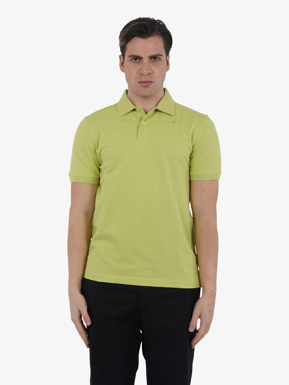 K-WAY Polo AMEDEE K5127BW Uomo Cotone Verde