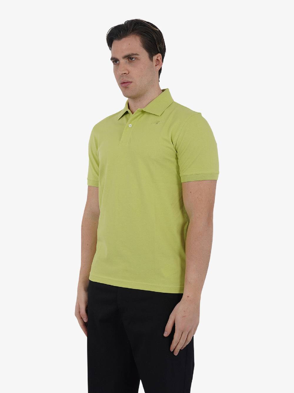 K-WAY Polo AMEDEE K5127BW Uomo Cotone Verde
