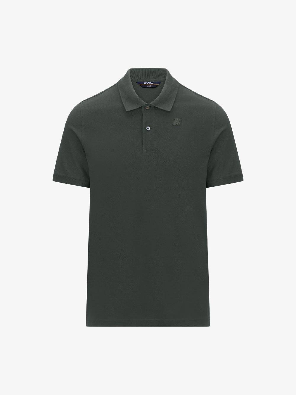 K-WAY Polo Amedee K5127BW uomo cotone verde