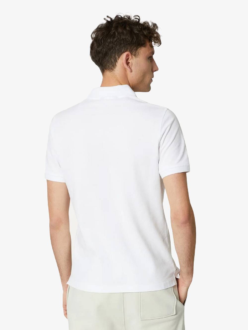 K-WAY Polo In Cotone Vinnie Uomo Bianco