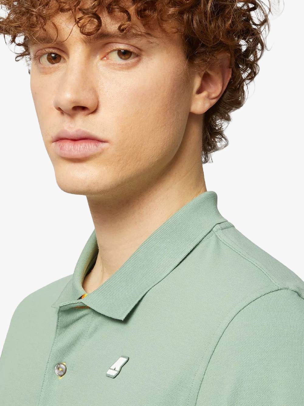 K-WAY Polo In Cotone Vinnie Uomo Verde
