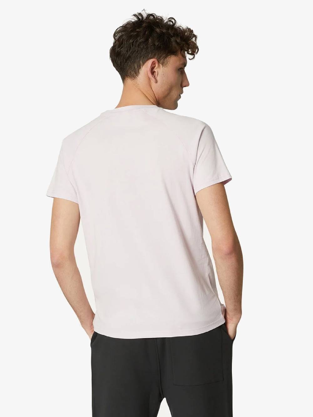 K-WAY T-shirt Edwing In Cotone Uomo Rosa