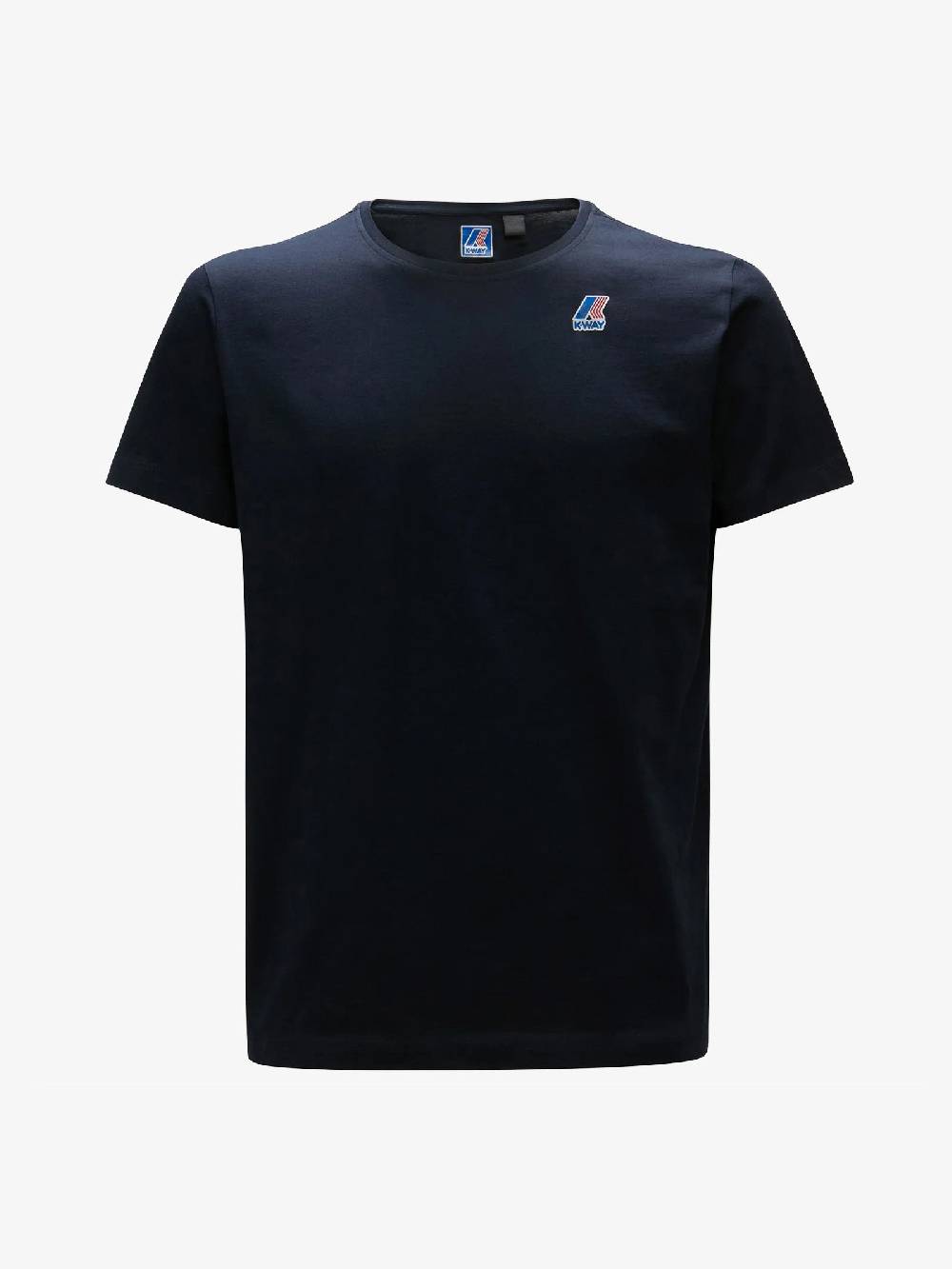 K-WAY T-shirt Le Vrai Edouard uomo blu scuro