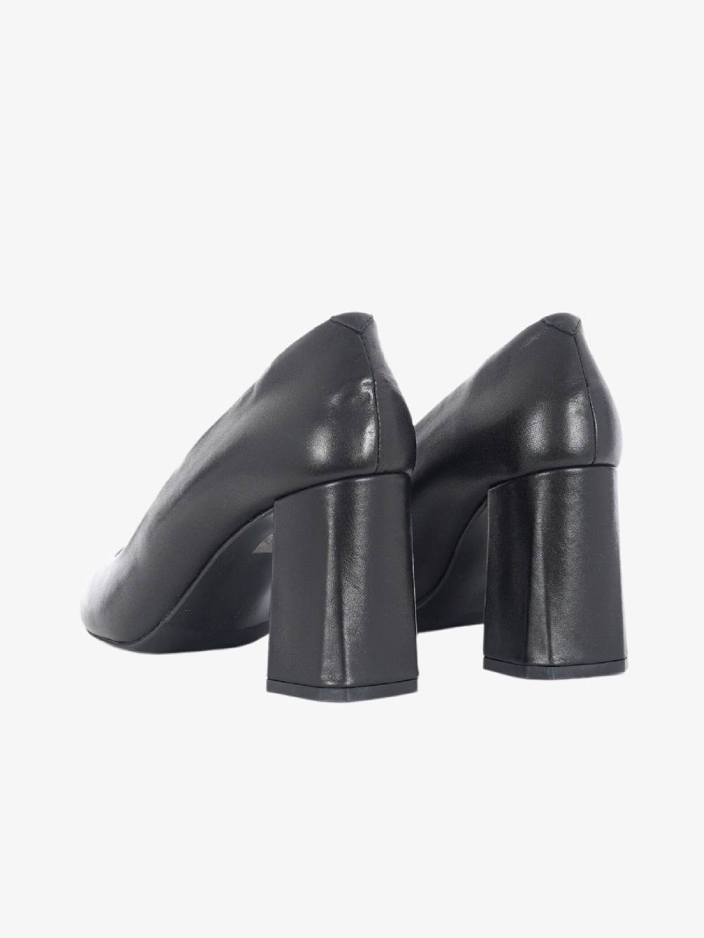 L'AMOUR Décolleté 505 Donna In Pelle Nero