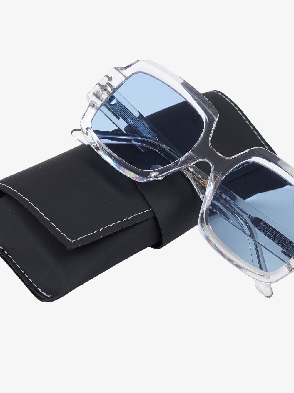 LABE Occhiali Da Sole Unisex In Celluloide Grigio