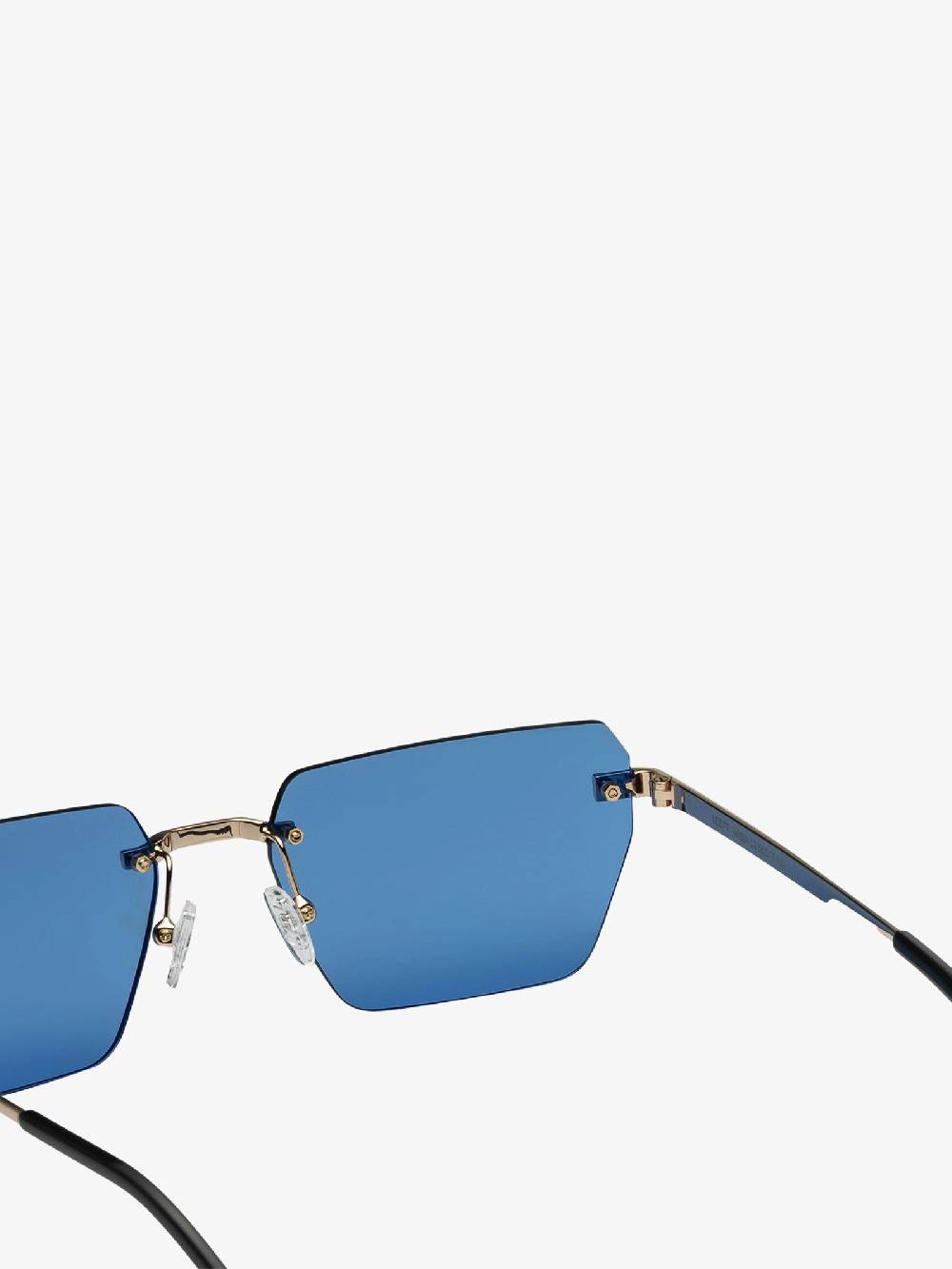 LEZIFF Occhiali Da Sole ARVIN Uomo Metallo Blu