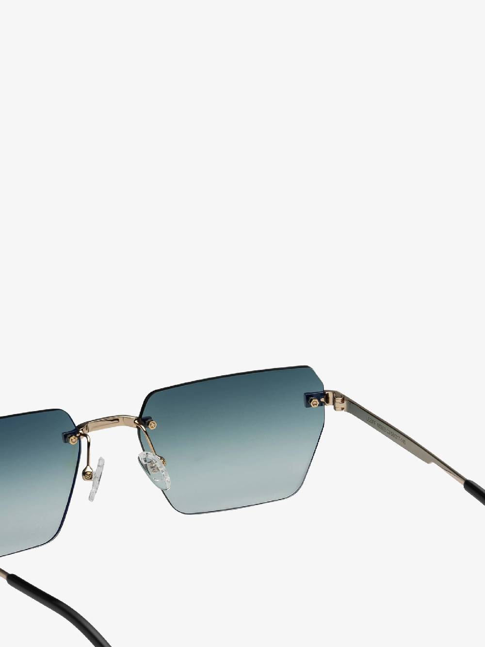 LEZIFF Occhiali Da Sole ARVIN Uomo Metallo Verde