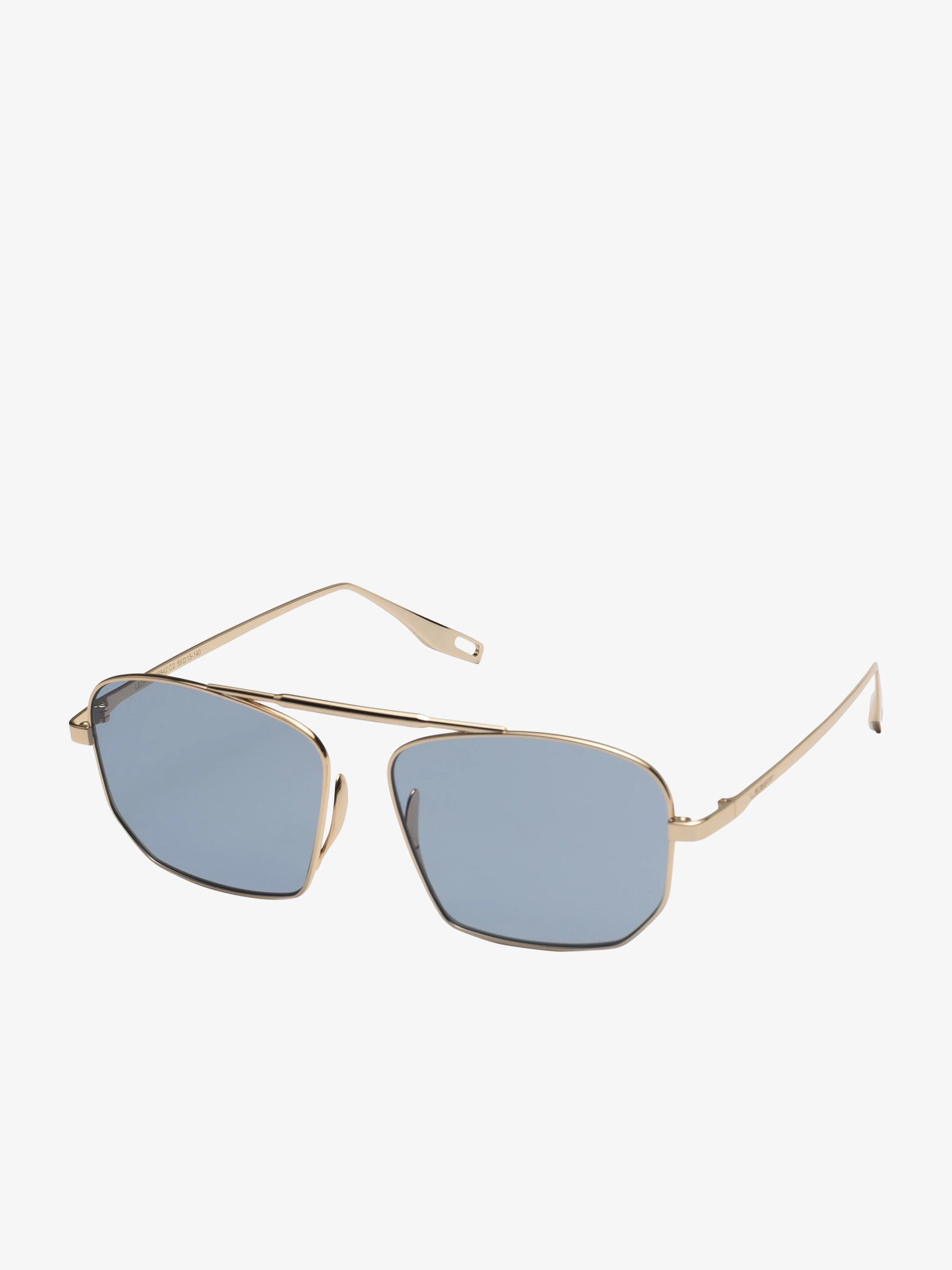 LEZIFF Occhiali da sole ASPEN uomo metallo blu