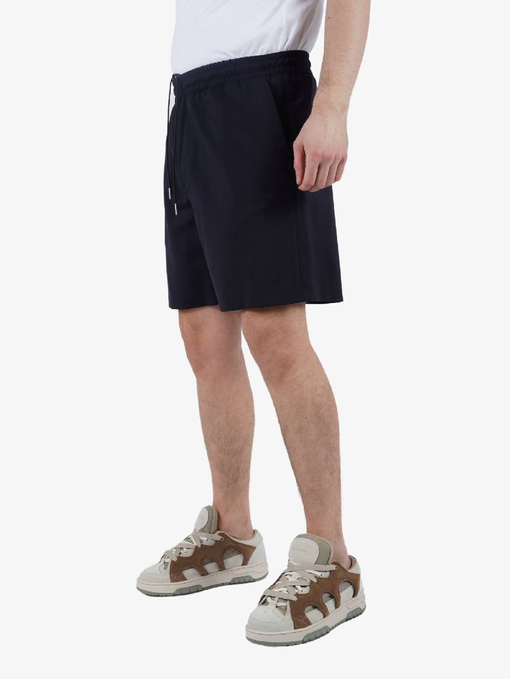 LOW BRAND Bermuda Tokyo Tropical Uomo Blu Scuro