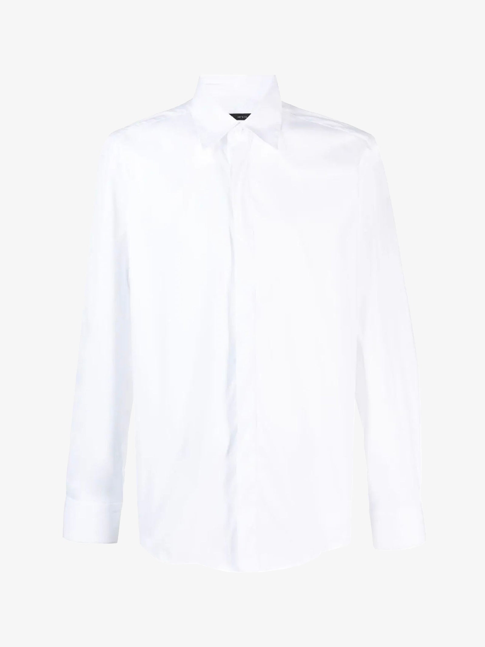 LOW BRAND Camicia dritta S96 Popeline uomo bianca