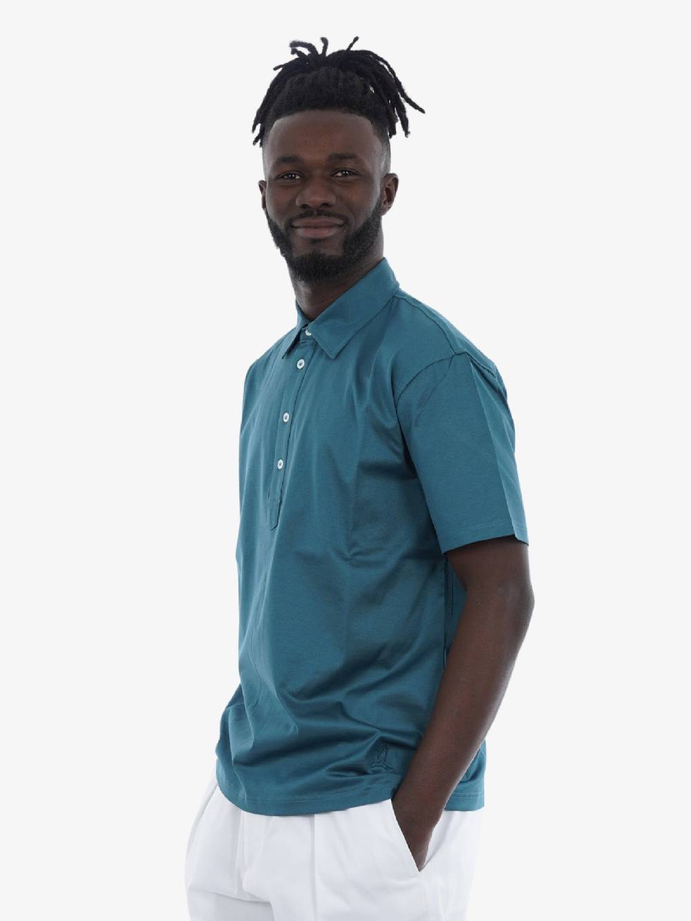 LOW BRAND Polo Swallow In Jersey Uomo Blu