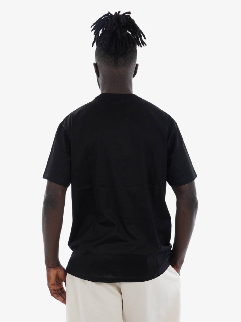 LOW BRAND T-shirt Rose Uomo Cotone Nero Con Logo