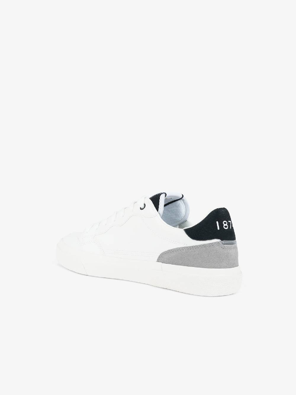 LYLE & SCOTT Sneakers Bora Uomo Pelle Bianco