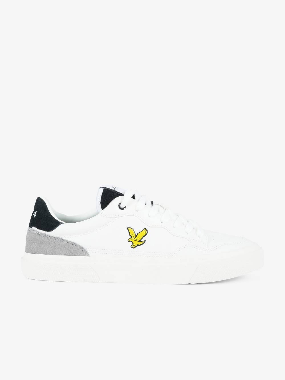 LYLE & SCOTT Sneakers Bora uomo pelle bianco