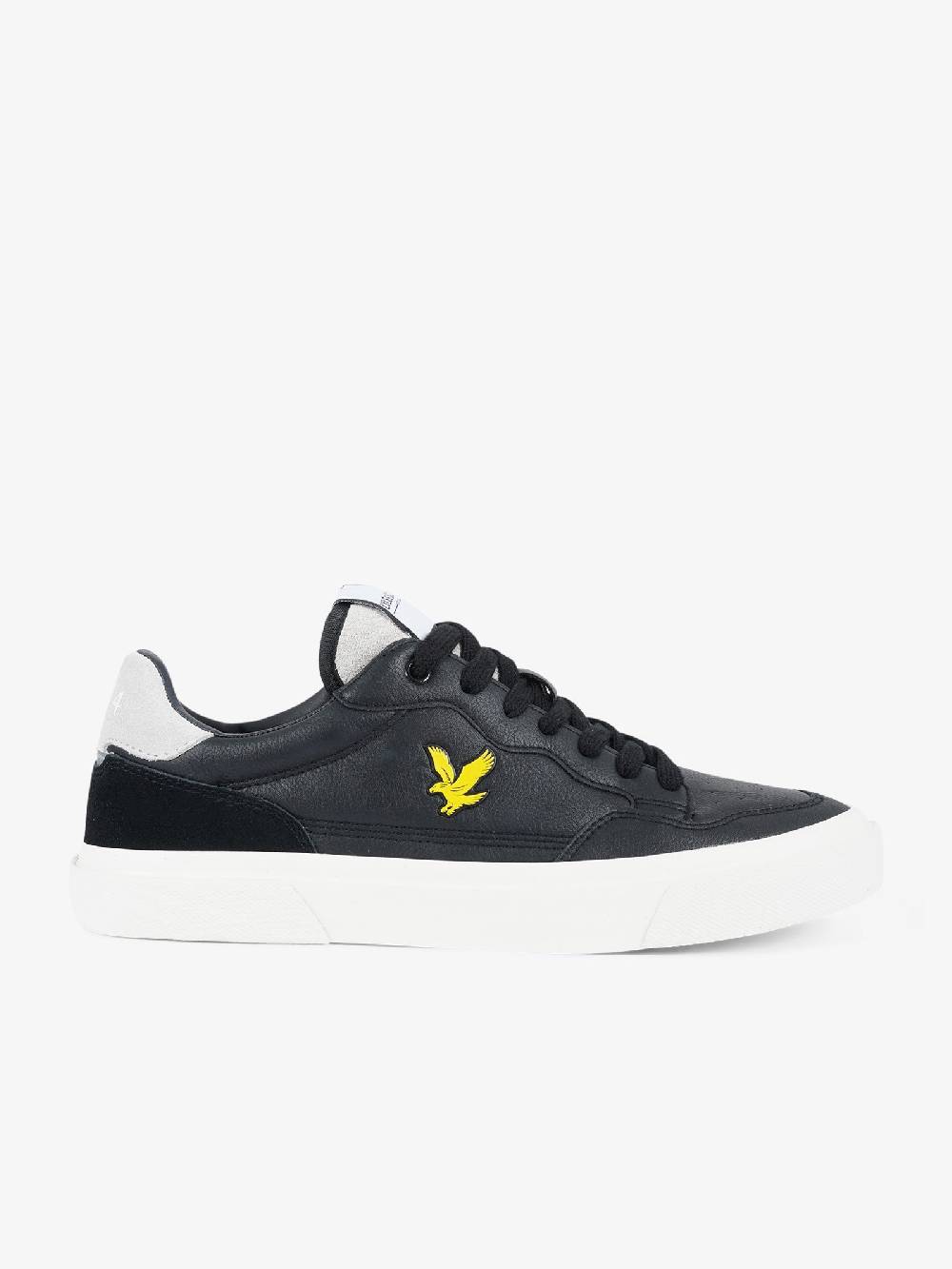 LYLE & SCOTT Sneakers Bora uomo pelle nero