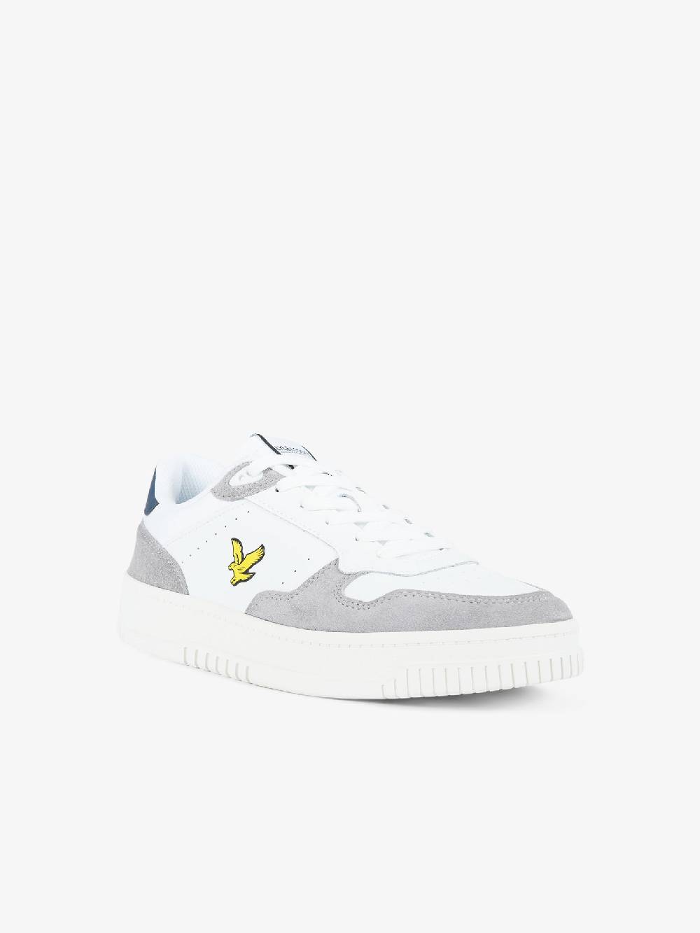 LYLE & SCOTT Sneakers Culross Uomo Pelle Bianco