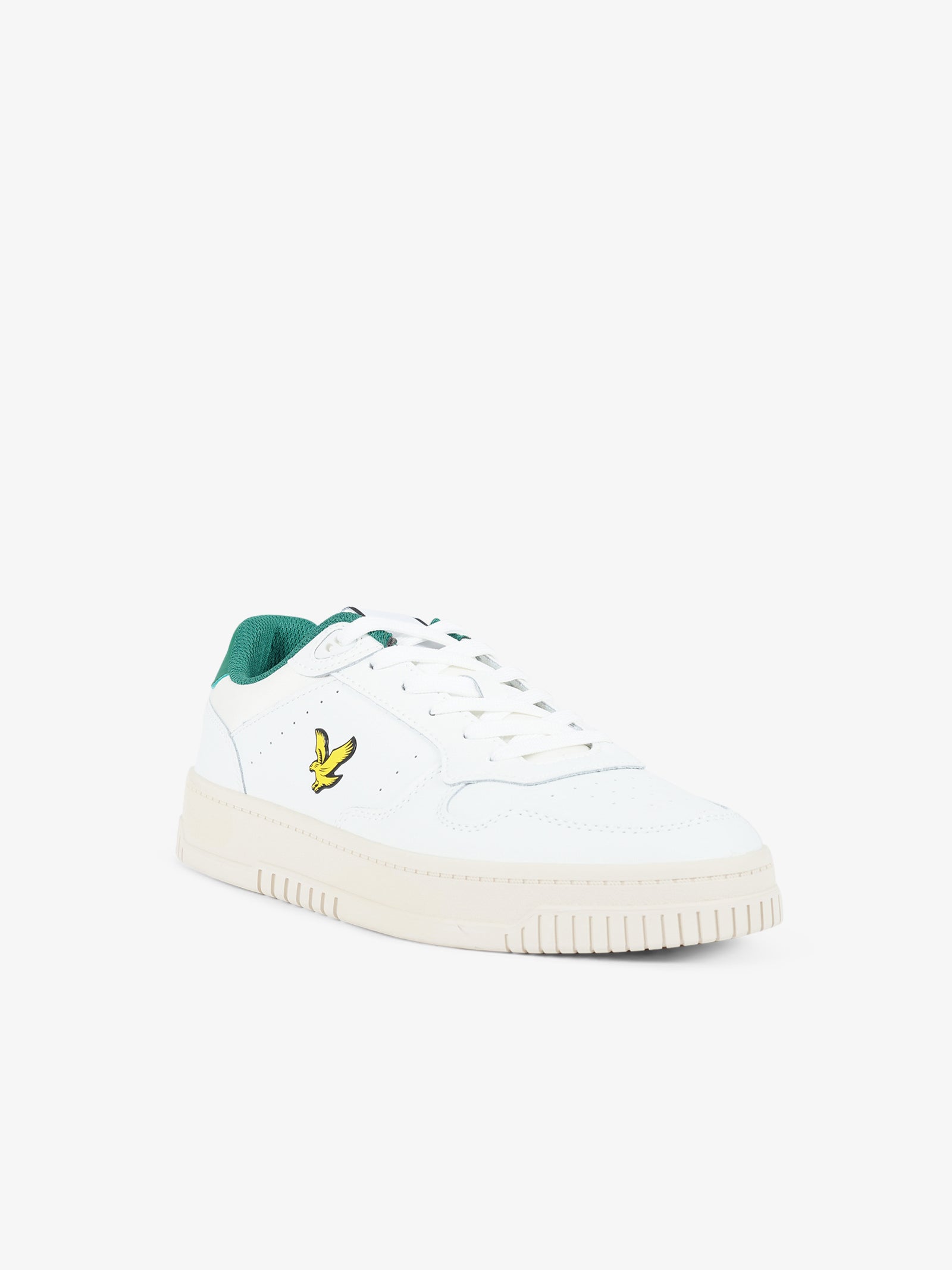 LYLE & SCOTT Sneakers Culross Uomo Pelle Bianco