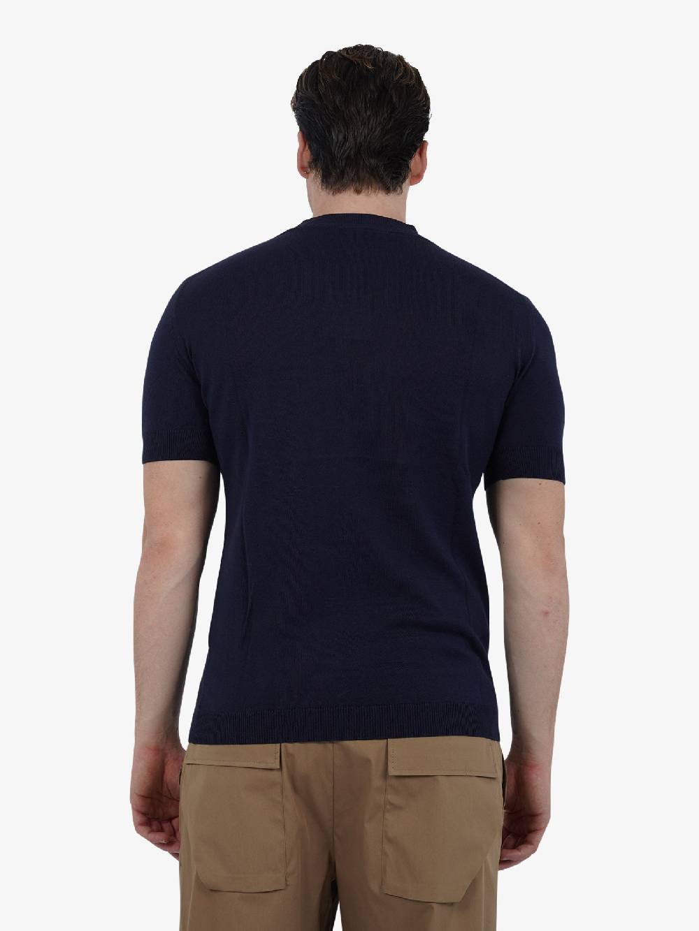 CAPRI VICE Maglia A Maniche Corte CPVS24MG02 Uomo Cotone Blu