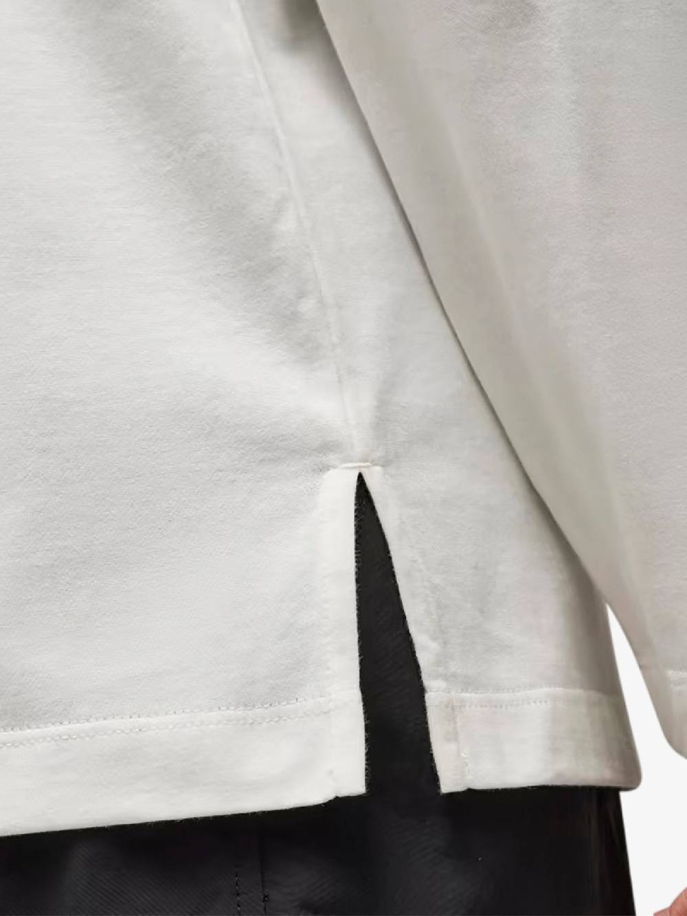 Y-3 Maglia A Maniche Lunghe Graphic IV7742 Unisex Bianco