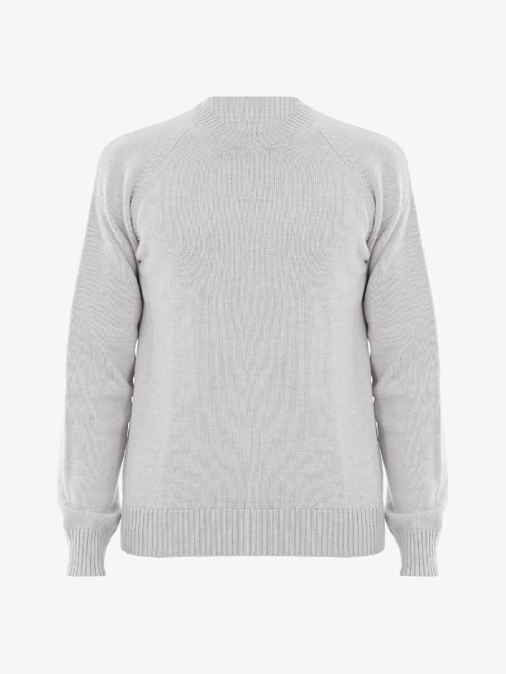 PAOLO PECORA Maglia A Maniche Lunghe Regular A05170101912 Uomo In Lana Beige